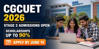CGC University Stage 2 UG and PG Admissions 2026 Open at cgcuet.cgcuniversity.in; Check Last Date to Apply